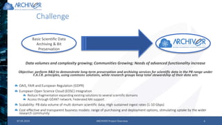 Archiver 3rd omc_project_overview | PPT