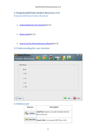 SysInfoTools Archive Recovery | PDF