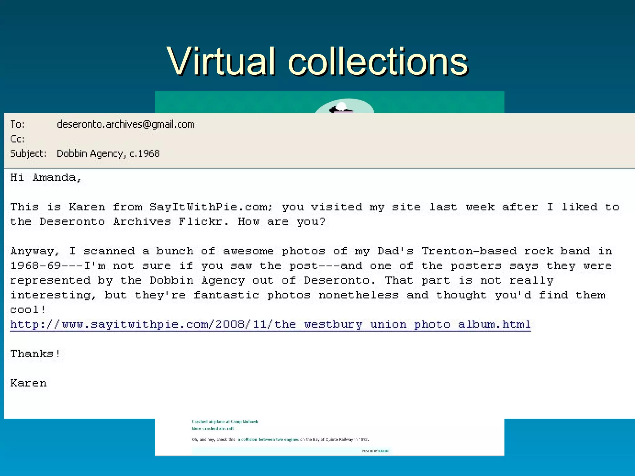 Virtual collections 