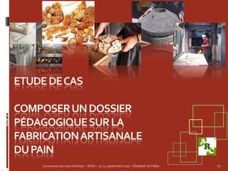 Connaissances no(s) limit(es) – AFEA – 21-24 septembre 2011 - Elisabeth de Pablo   12
 