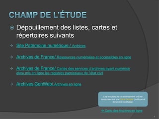 Approche la plus large possible : tout ensemble de documents numériséset accessibles en ligne