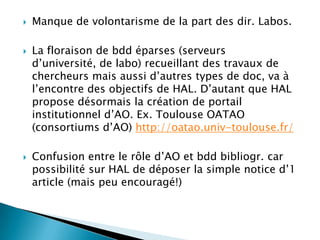 Quoi : Hyper-Articles en Ligne