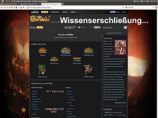 Wissenserschließung...
 