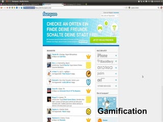 Gamification
 