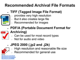 Archiving Your Digital Materials at Home 