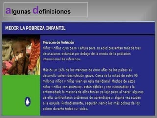 algunas definiciones
 