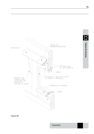 59
Casasdetroncos
Carpintería
Figura 46
 
