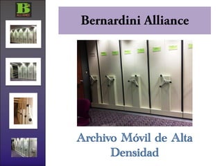 Archivo Móvil de Alta
      Densidad
 