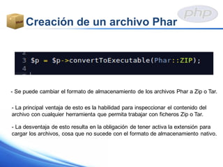 Introducción a los Archivos Phar en PHP | PDF