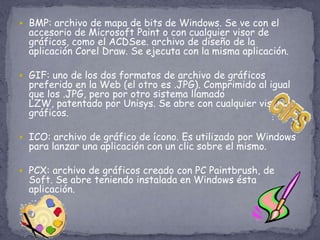 SND: archivo de secuencia de sonido. Windows lo ejecuta automáticamente con su aplicación Rundll32. 