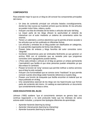 Utilización de la Web 2.0