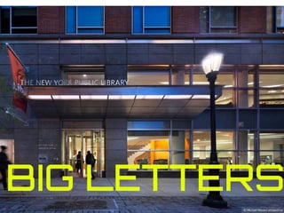 Library Design and Architecture - 2012