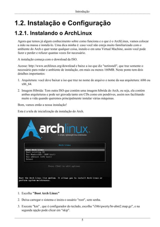 Arch linux - Como instalar