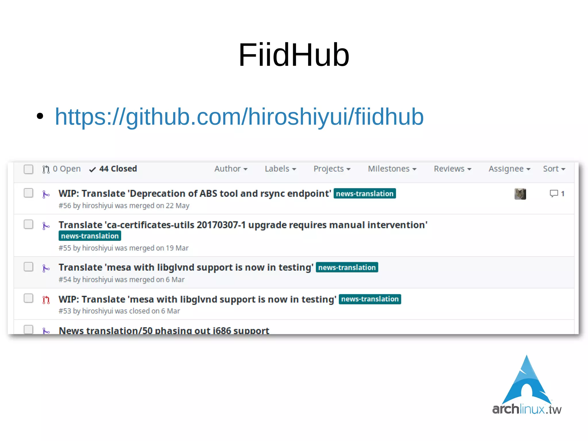 簡化
●
Docker-ized
 