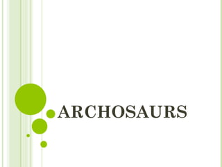 ARCHOSAURS
 