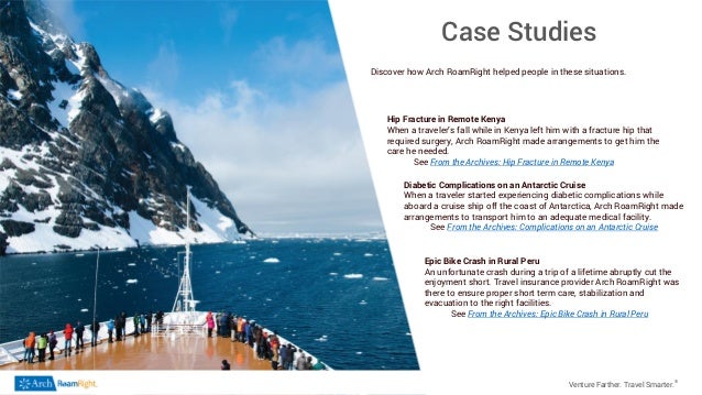 Arch RoamRight Travel Insurance Press Kit Arch RoamRight Travel Insurance Press Kit