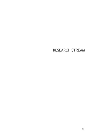 53
RESEARCH STREAM
 