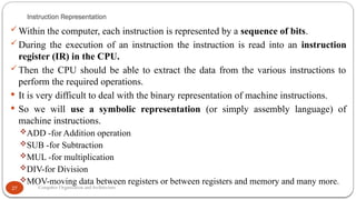 Comprehensive Overview of Data Representation and Assembly Language in ...