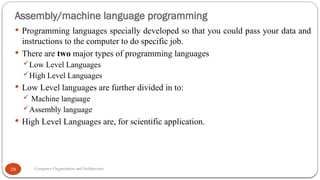 Comprehensive Overview of Data Representation and Assembly Language in ...
