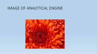 IMAGE OF ANALYTICAL ENGINE
 