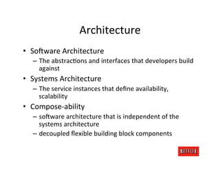 Cloud Architecture Tutorial - Platform Component Architecture (2of3)