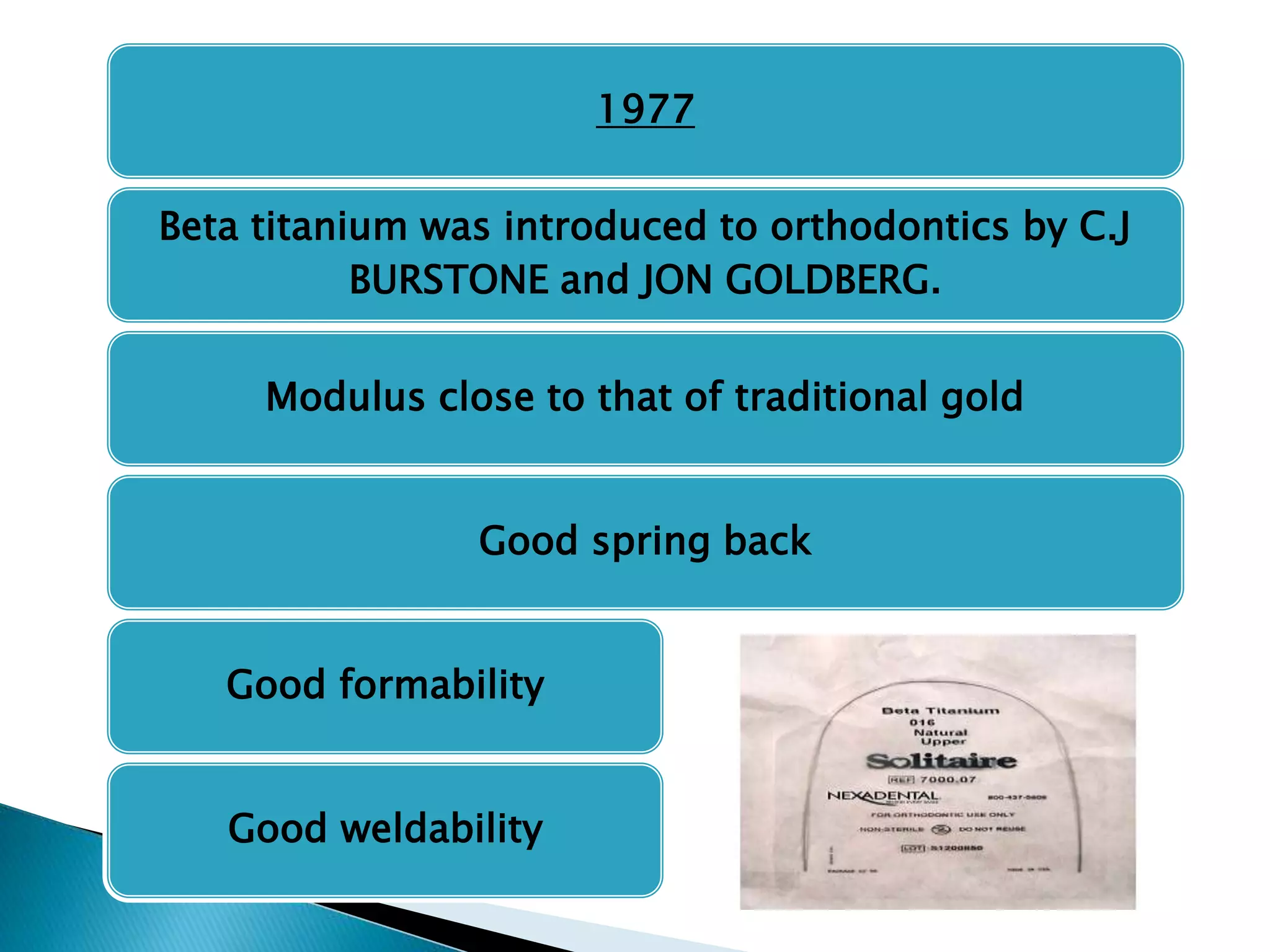Archwires in orthodontics | PPTX