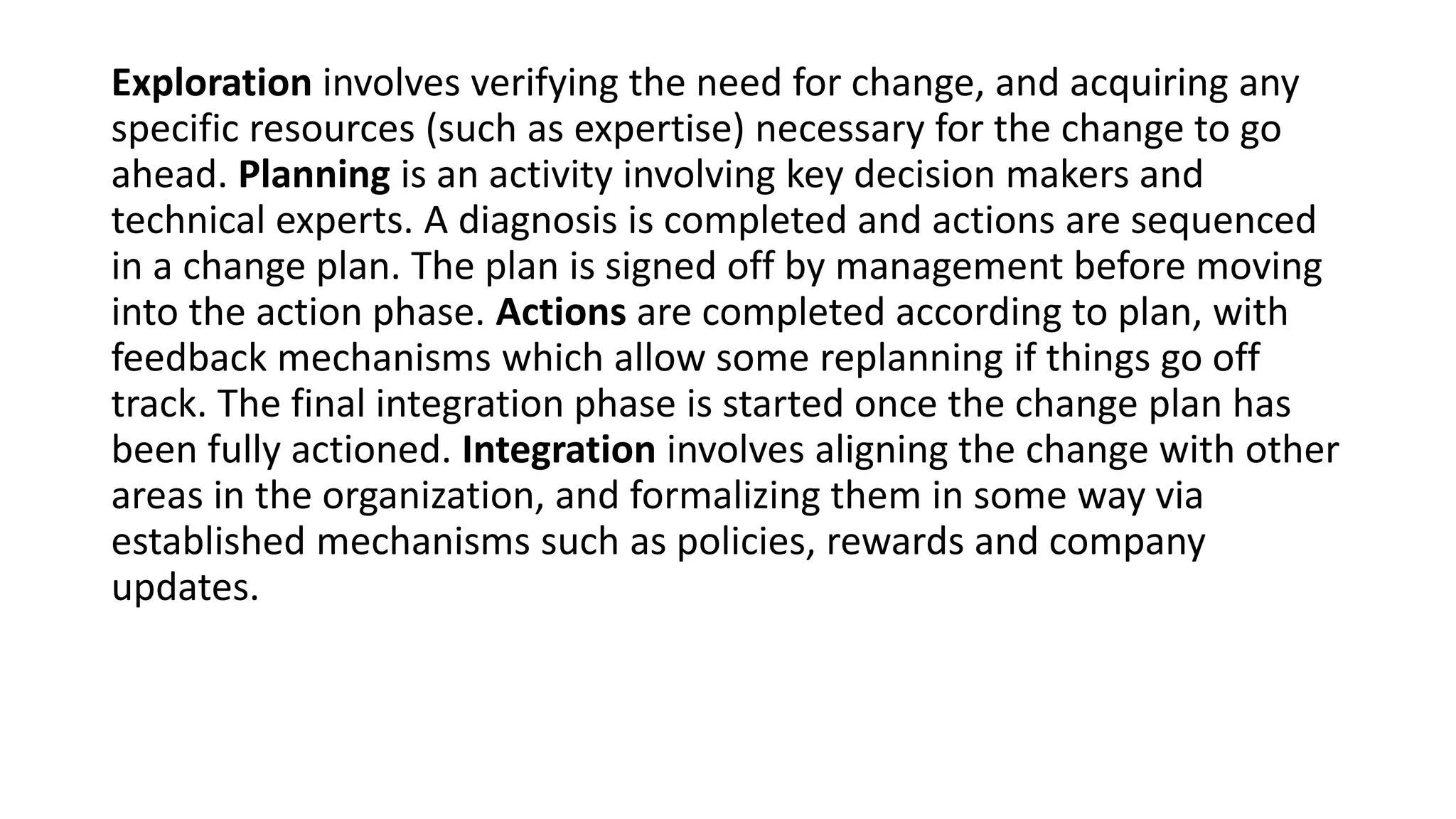 BULLOCK AND BATTEN PHASES OF PLANNED CHANGE | PPTX