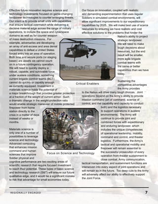 Army Capability Integration Center - America's Army Globally Responsive ...