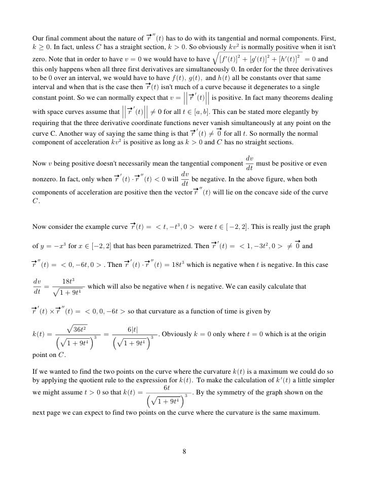 Arc Lengthparametrization