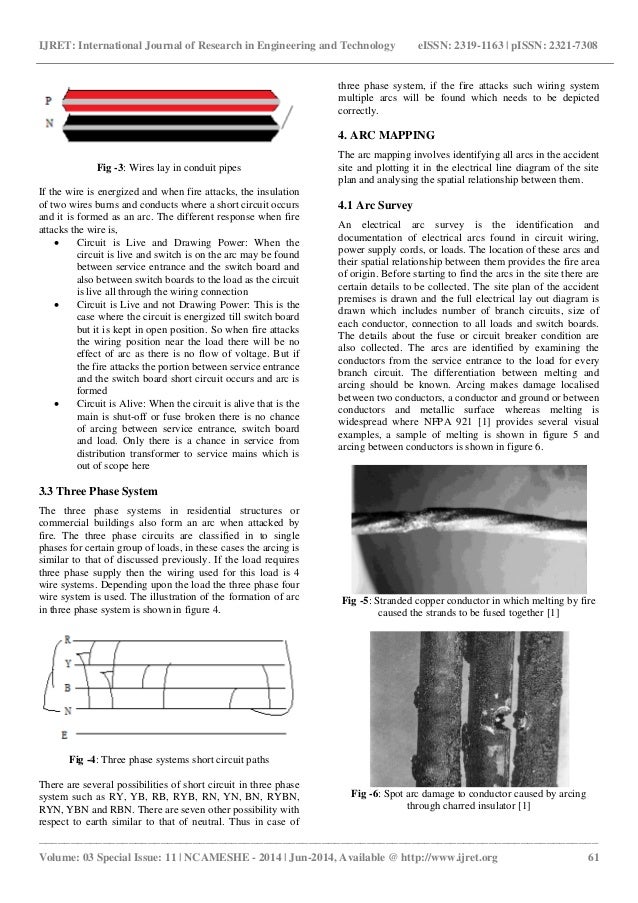 Arc mapping an effective tool to determine fire area of ... entrance from 3 wires diagram 