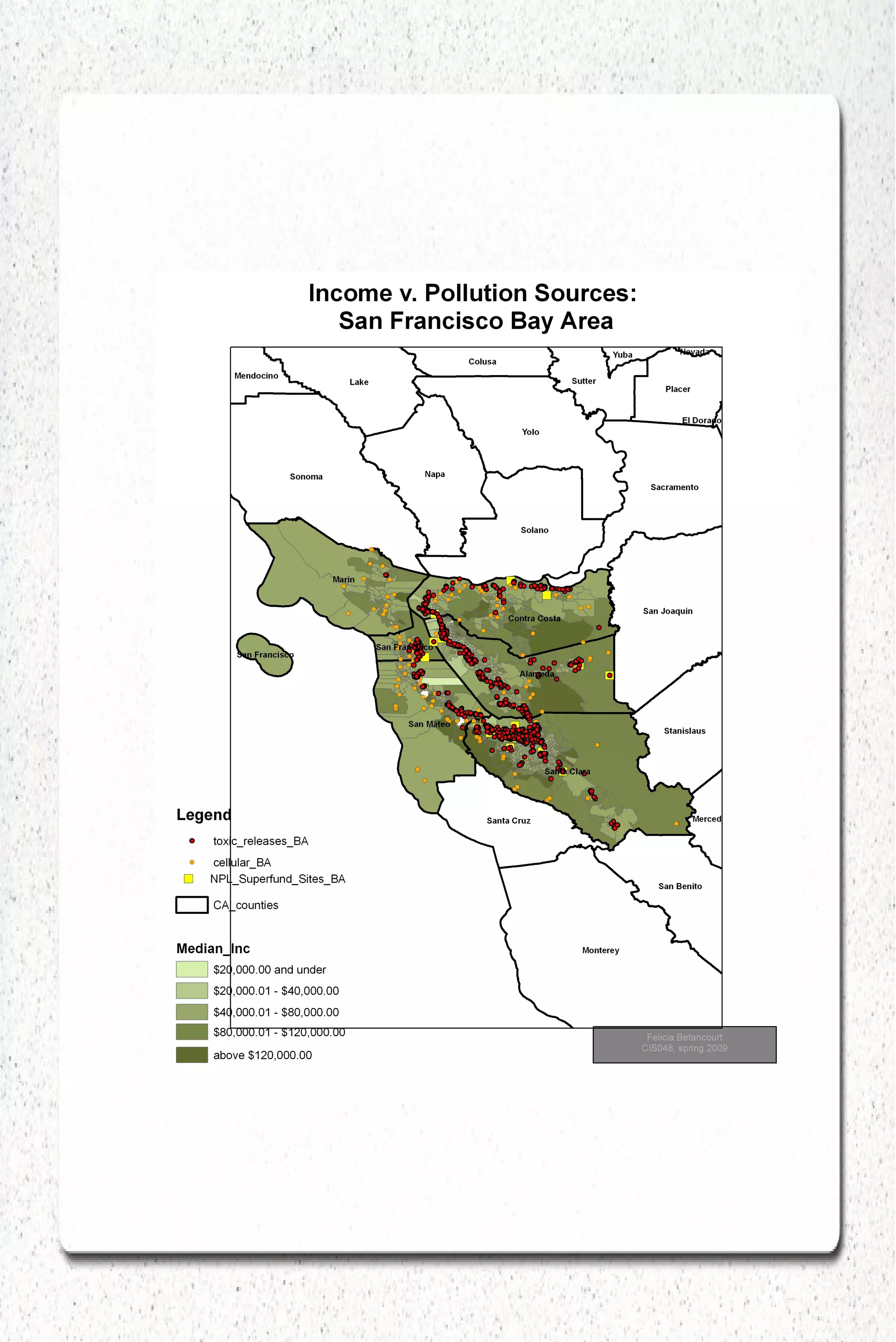ESRI ArcMap Project PDF 