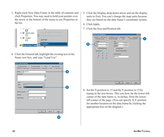 Arc map tutorial | PDF