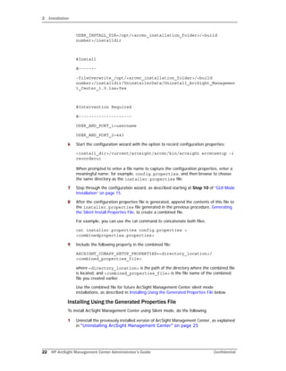 ArcSight Management Center 1.0 Administrator's Guide | PDF