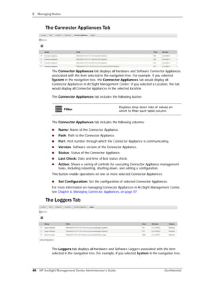 ArcSight Management Center 1.0 Administrator's Guide | PDF