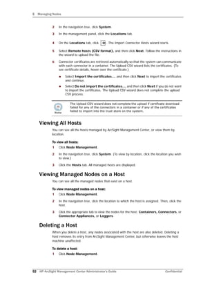 ArcSight Management Center 1.0 Administrator's Guide | PDF