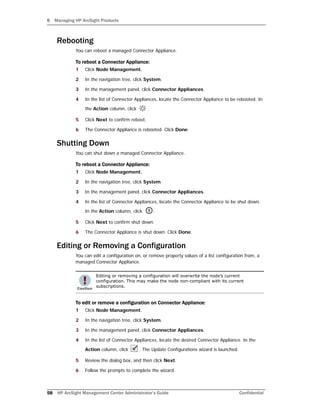 ArcSight Management Center 1.0 Administrator's Guide | PDF