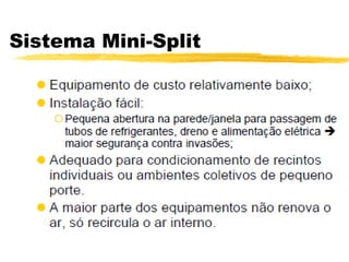 Sistema Mini-Split 