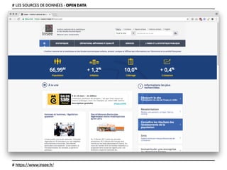 # LES SOURCES DE DONNÉES › OPEN DATA
# https://www.insee.fr/
 