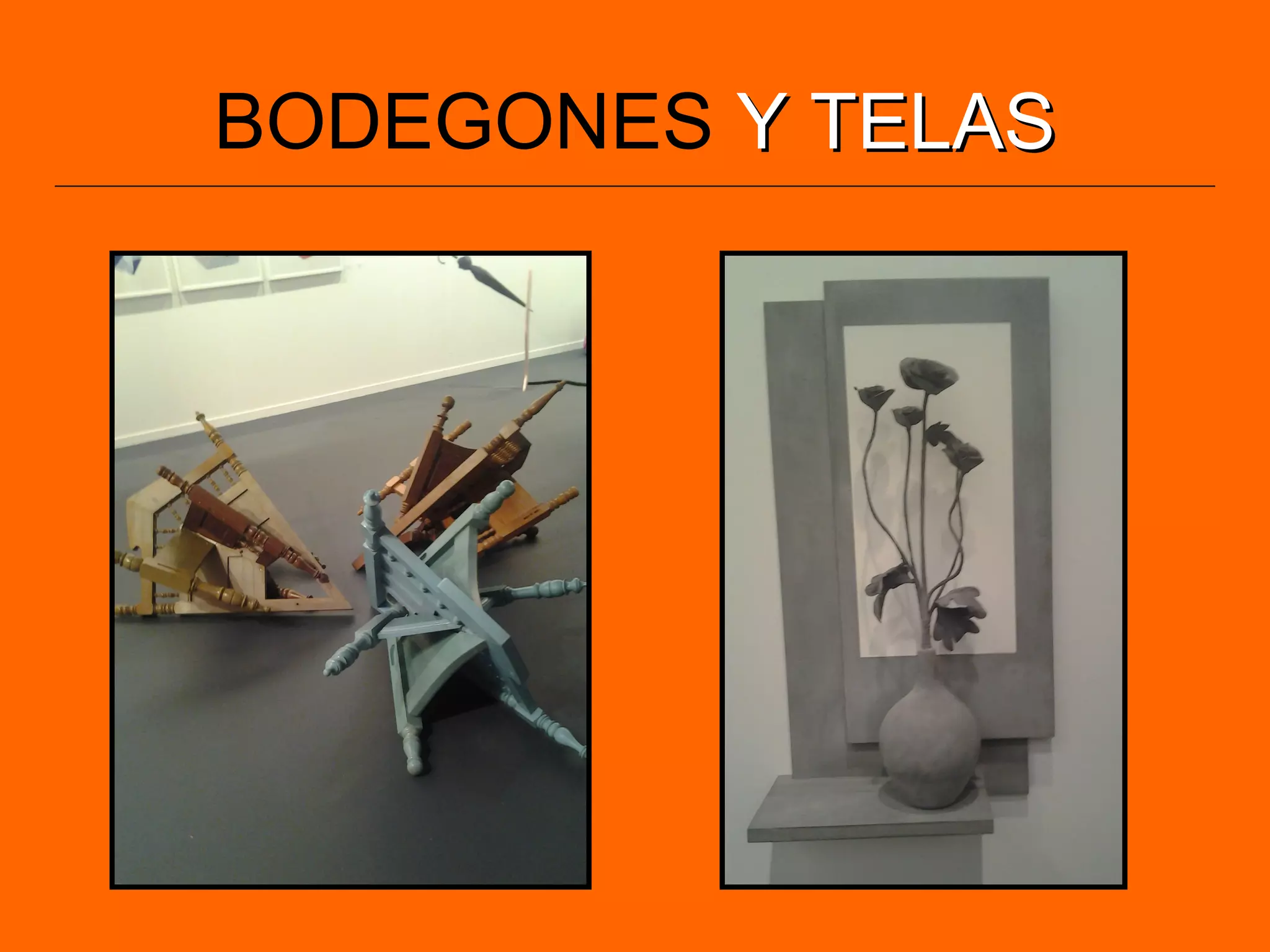 BODEGONES Y TELASY TELAS
 