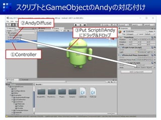 ץȤGameObjectAndyΌ긶
AndyDiffuse
Controller
Put ScriptAndy
˥ɥå&ɥå
 
