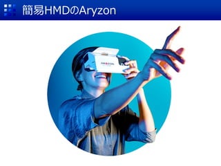 簡易HMDのAryzon
 