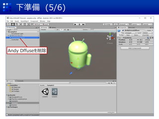 下準備 (5/6)
Andy Dffuseを削除
 