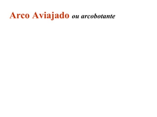 Arco Aviajado ou arcobotante
 