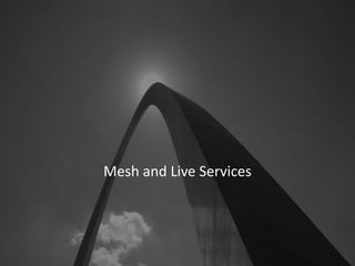 Mesh and Live Services
 