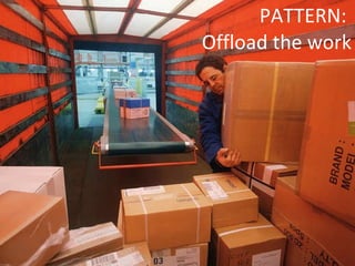 PATTERN:  Offload the work 