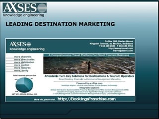 Knowledge engineering .   LEADING DESTINATION MARKETING 