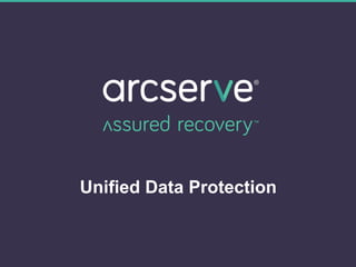 Unified Data Protection
 
