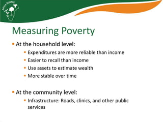 Characterizing households and communities for Africa RISING