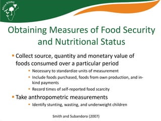 Characterizing households and communities for Africa RISING