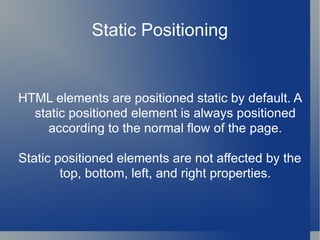 CSS | PPT